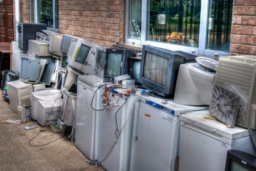 Recycling center in South East London